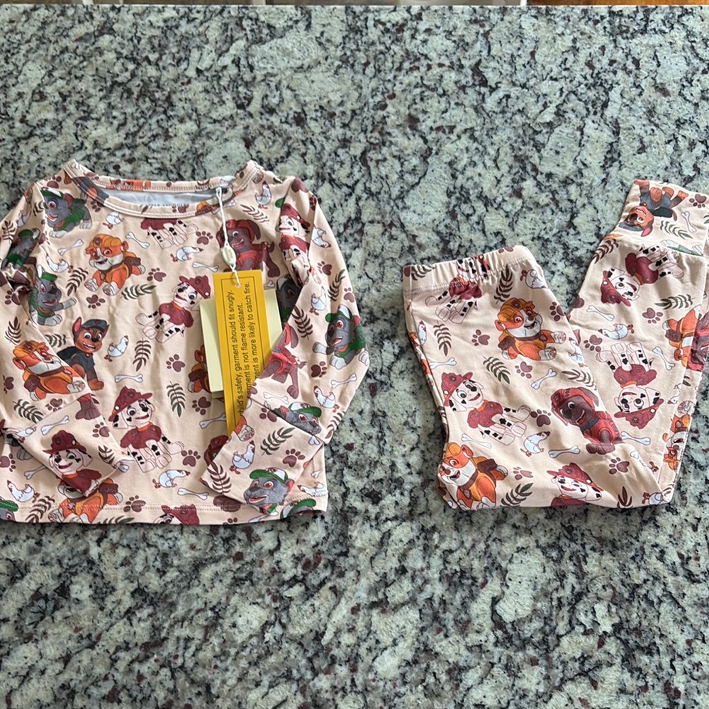 Little Snuggles Bamboo Paw Patrol Pajamas